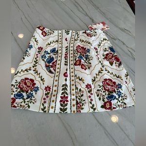 Farm Rio romantic garden malia mini skirt